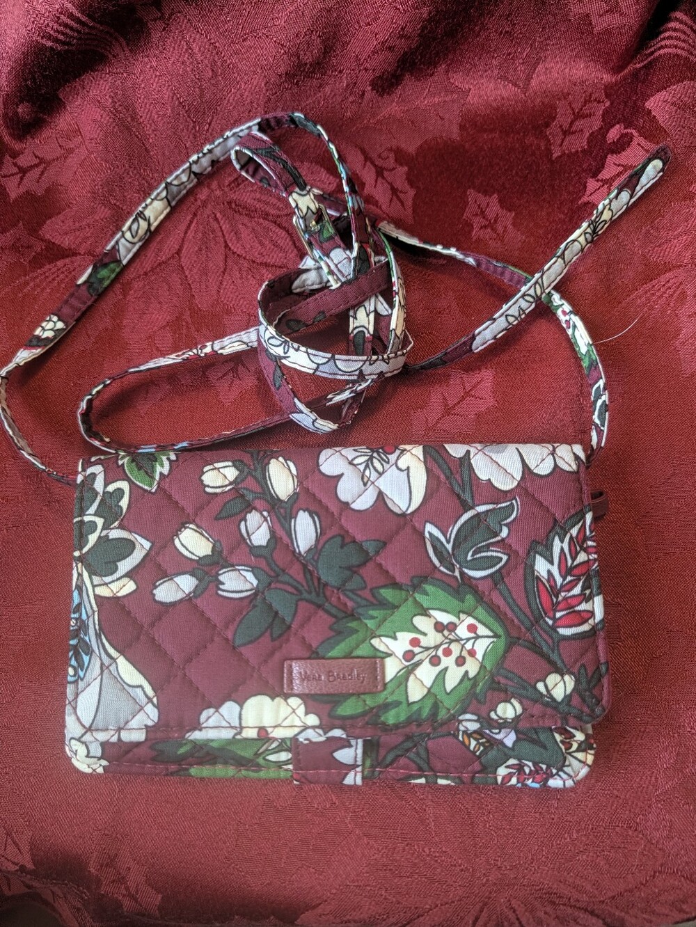 Vera Bradley RFID Crossbody Travel Bag Wallet New All Together W.O